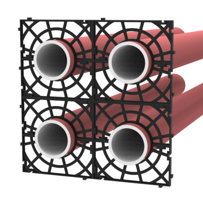 Plastolin Pipe Spacer Duct Pipe Spacer Duct Spacer (3)